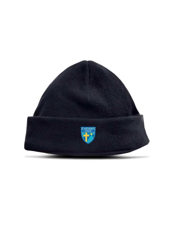 St Anthony's School Pahiatua Polar Fleece Beanie Navy