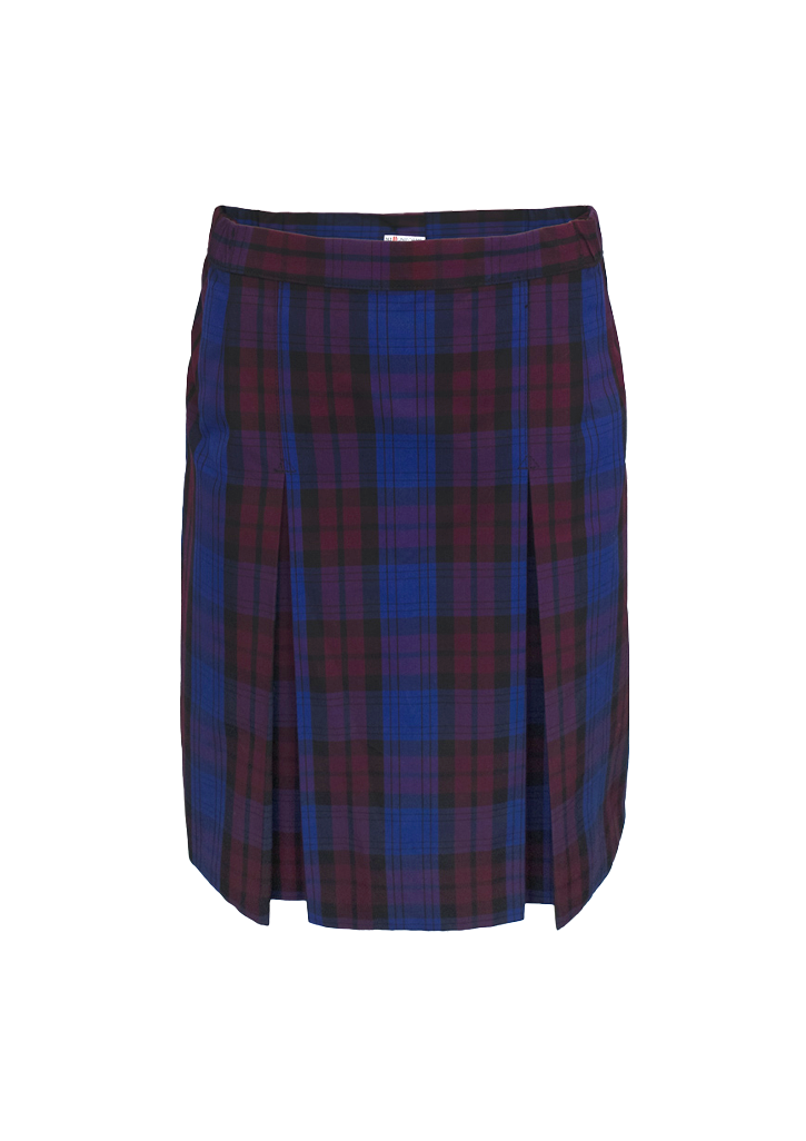 St Anthony's School Pahiatua Skirt Tartin Blue/Red